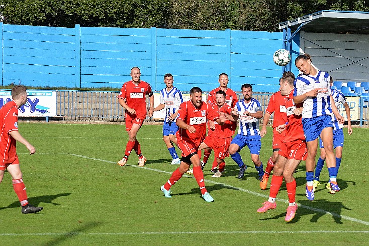 FK Náchod vs TJ Slavoj Předměřice nad Labem 0-0 7. liga, skupina B, ročník 2024/2025, 1. kolo