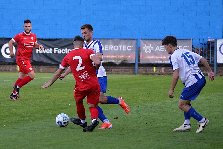 FK Náchod vs SK Týniště nad Orlicí 2-2 5. liga, ročník 2024/2025, 5. kolo