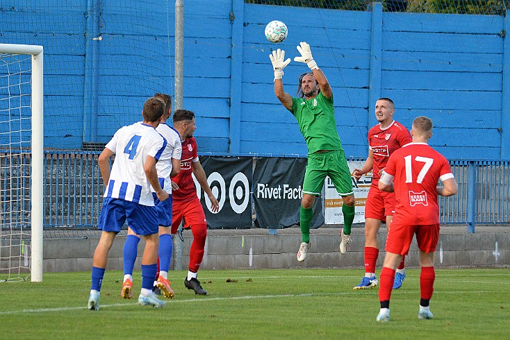 FK Náchod vs SK Týniště nad Orlicí 2-2 5. liga, ročník 2024/2025, 5. kolo