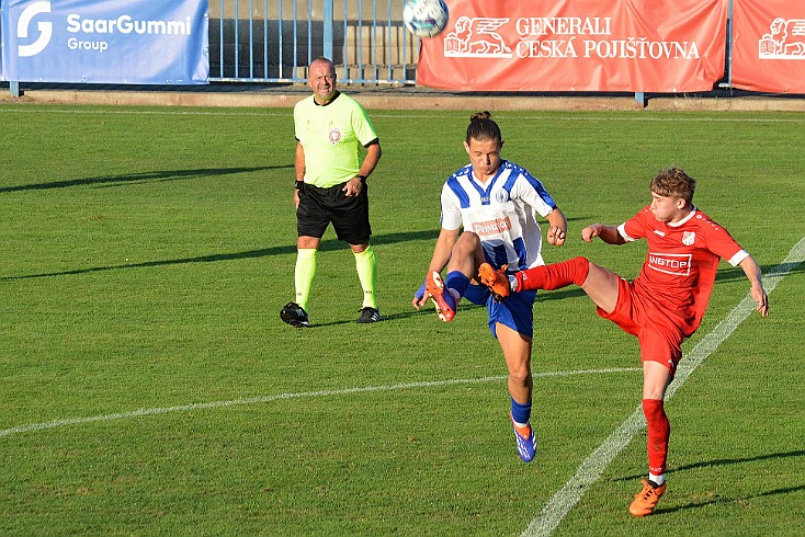 FK Náchod vs SK Týniště nad Orlicí 2-2 5. liga, ročník 2024/2025, 5. kolo