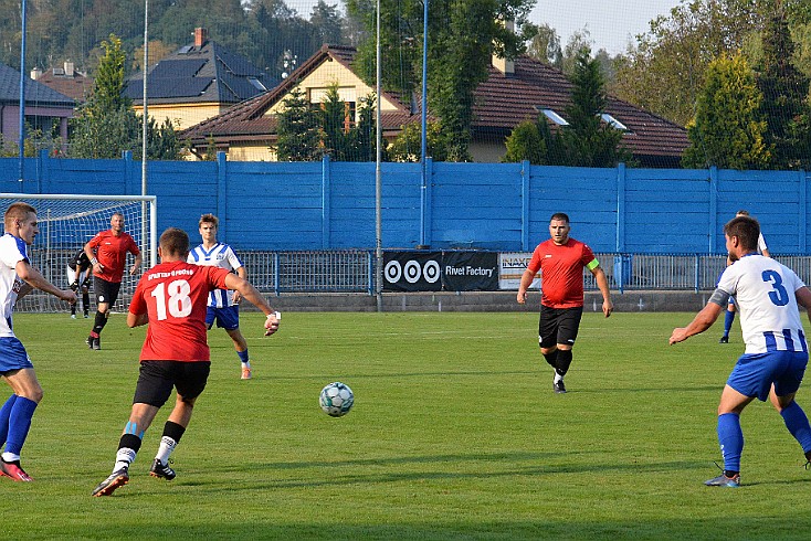 FK Náchod B vs TJ Spartak Opočno 6-1 7. liga, sk. B, ročník 2024/2025, 5. kolo