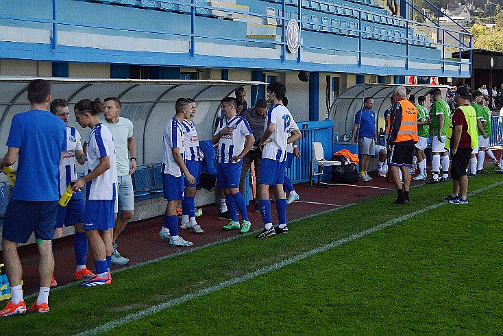 FK Náchod vs TJ Sokol Železnice 3-1 5. česká fotbalová liga, ročník 2024/2025, 7. kolo