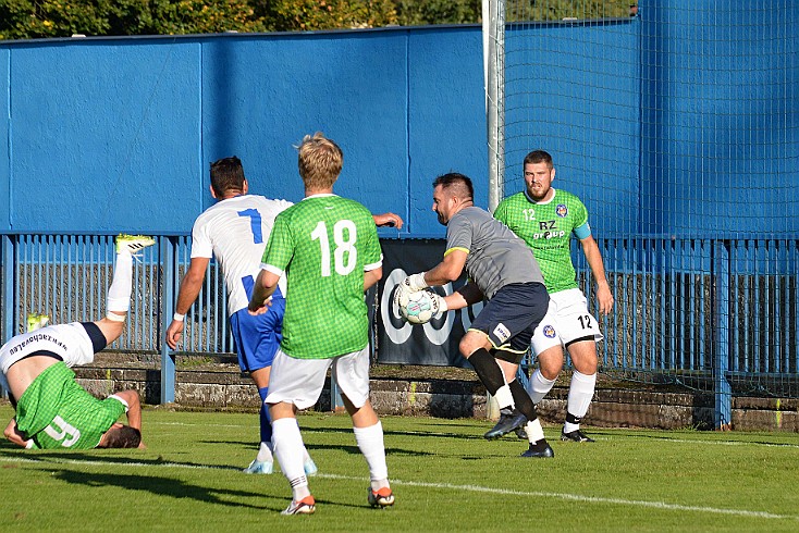 FK Náchod vs TJ Sokol Železnice 3-1 5. česká fotbalová liga, ročník 2024/2025, 7. kolo