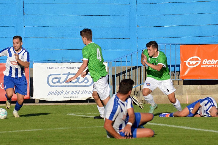 FK Náchod vs TJ Sokol Železnice 3-1 5. česká fotbalová liga, ročník 2024/2025, 7. kolo