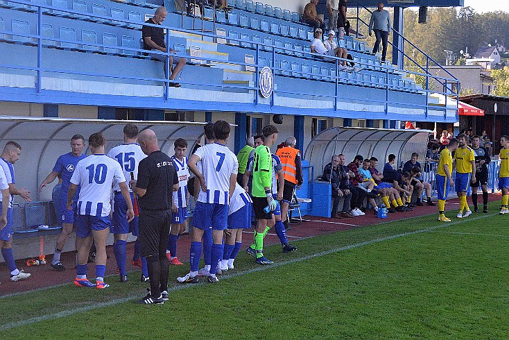 FK Náchod B vs MFK Nové Město nad Metují 0-2 7. česká fotbalová liga, sk. B, ročník 2024/2025, 7. kolo