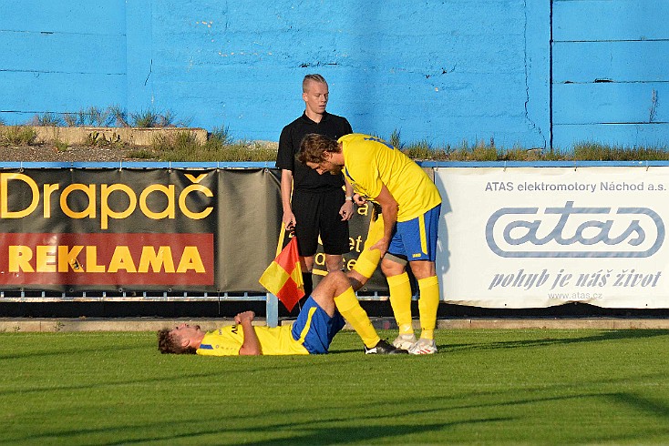 FK Náchod B vs MFK Nové Město nad Metují 0-2 7. česká fotbalová liga, sk. B, ročník 2024/2025, 7. kolo