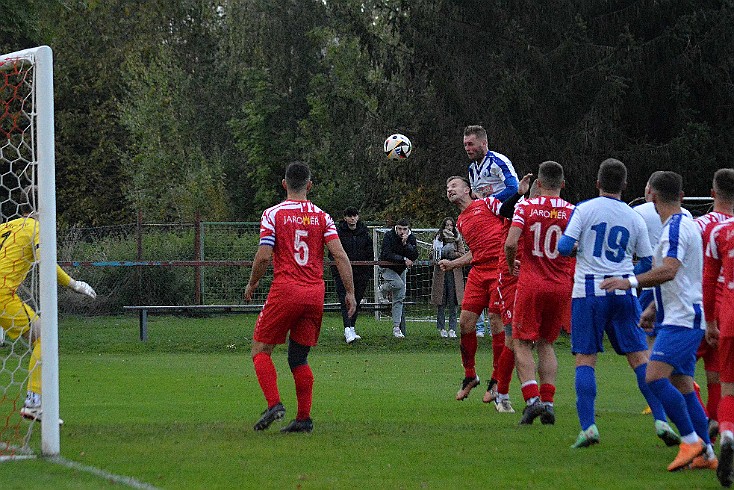 FK Jaroměř vs FK Náchod 3-1 5. česká fotbalová liga, ročník 2024/2025, 8. kolo