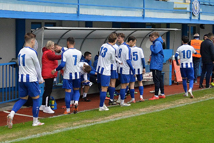 FK Náchod vs SK Dobruška 0-2 5. česká fotbalová liga, ročník 2024/2025, 9. kolo