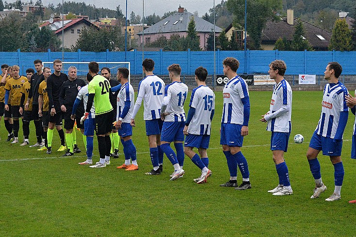 FK Náchod vs SK Dobruška 0-2 5. česká fotbalová liga, ročník 2024/2025, 9. kolo