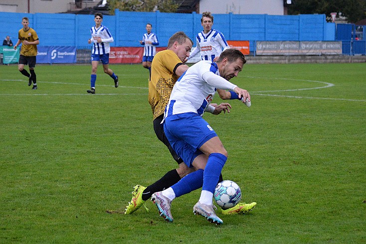 FK Náchod vs SK Dobruška 0-2 5. česká fotbalová liga, ročník 2024/2025, 9. kolo