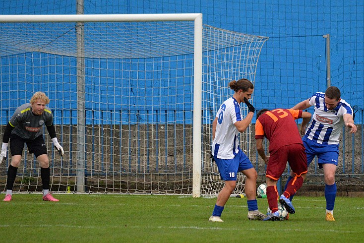 FK Náchod B vs FC České Meziříčí 3-1 7. česká fotbalová liga, sk. B, ročník 2024/2025, 9. kolo