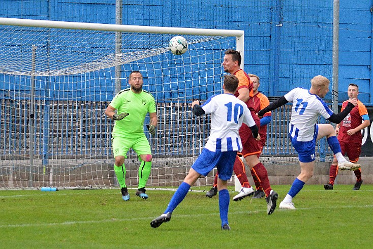 FK Náchod B vs FC České Meziříčí 3-1 7. česká fotbalová liga, sk. B, ročník 2024/2025, 9. kolo