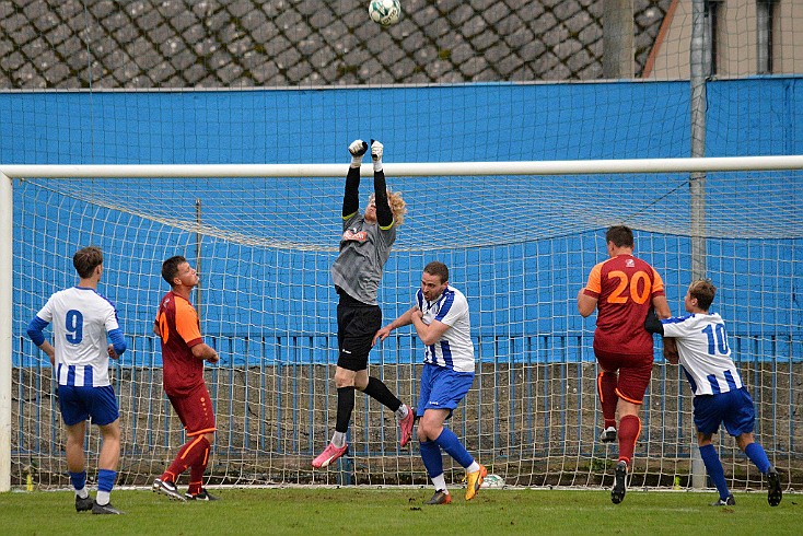 FK Náchod B vs FC České Meziříčí 3-1 7. česká fotbalová liga, sk. B, ročník 2024/2025, 9. kolo