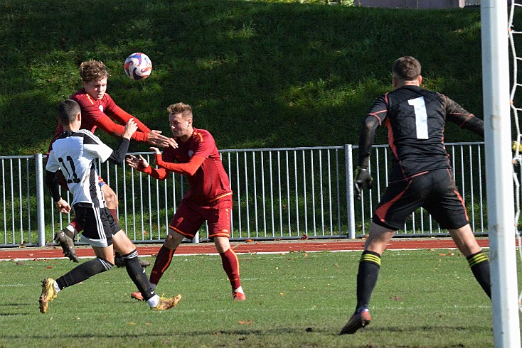 FC Spartak Rychnov nad Kněžnou vs FK Náchod 4-4 7. česká fotbalová liga, sk. B, ročník 2024/2025, 10. kolo