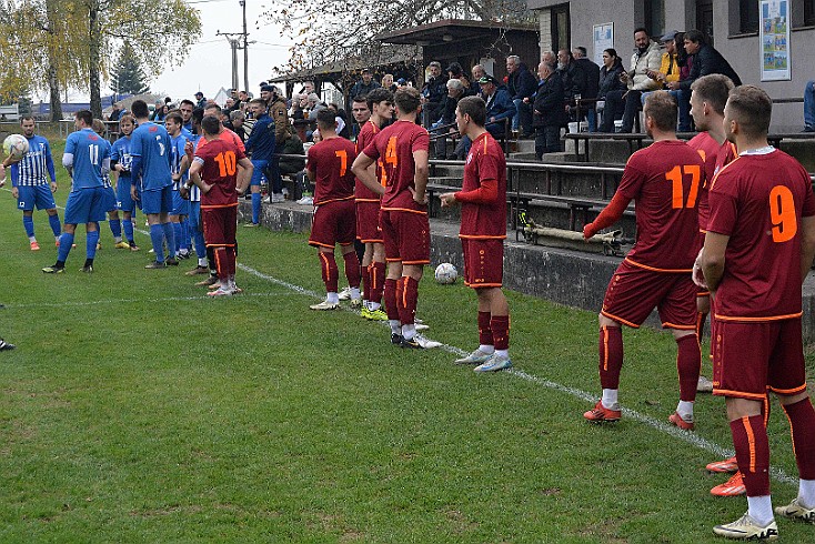 SK Libčany vs FK Náchod 0-2 5. česká fotbalová liga, ročník 2024/2025, 12. kolo