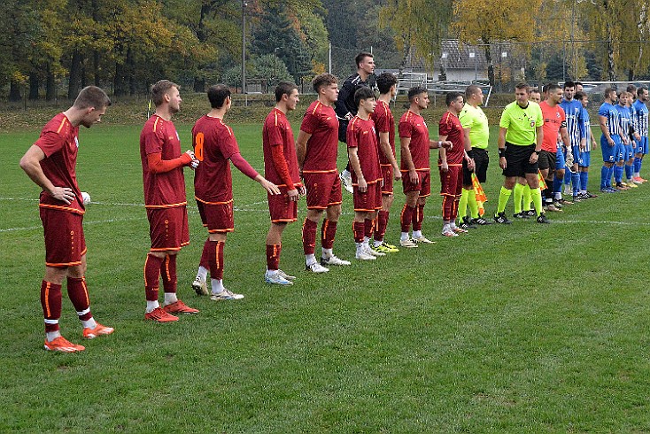 SK Libčany vs FK Náchod 0-2 5. česká fotbalová liga, ročník 2024/2025, 12. kolo