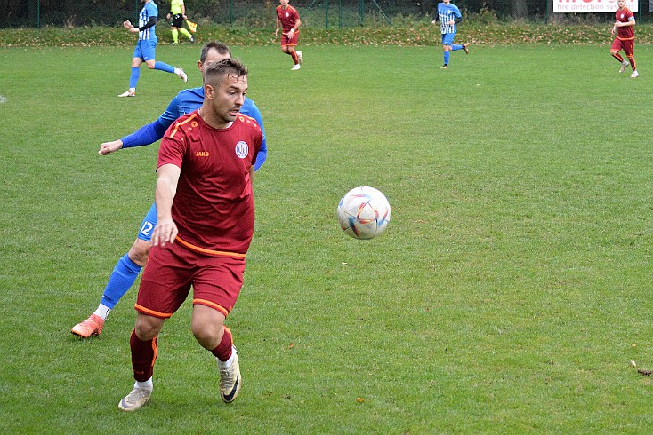 SK Libčany vs FK Náchod 0-2 5. česká fotbalová liga, ročník 2024/2025, 12. kolo