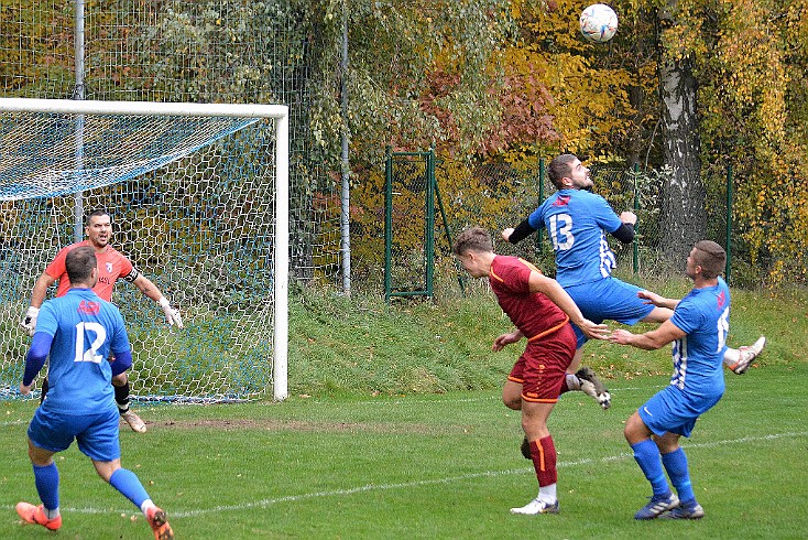 SK Libčany vs FK Náchod 0-2 5. česká fotbalová liga, ročník 2024/2025, 12. kolo