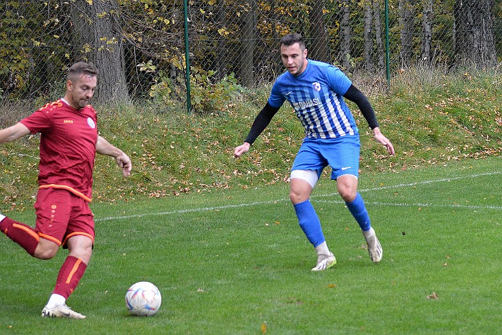 SK Libčany vs FK Náchod 0-2 5. česká fotbalová liga, ročník 2024/2025, 12. kolo