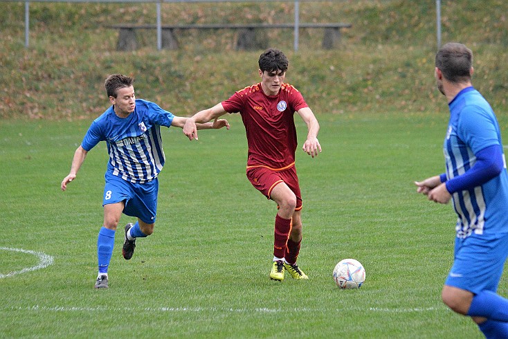 SK Libčany vs FK Náchod 0-2 5. česká fotbalová liga, ročník 2024/2025, 12. kolo