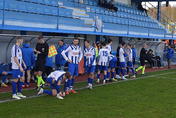 FK Náchod vs SK Jičínv2-0 5. česká fotbalová liga, ročník 2024/2025, 13. kolo