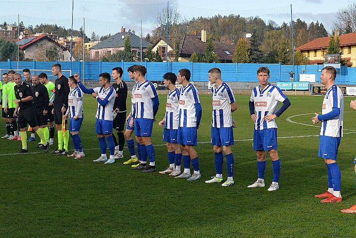 FK Náchod vs SK Jičínv2-0 5. česká fotbalová liga, ročník 2024/2025, 13. kolo