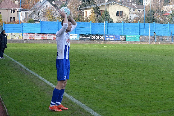 FK Náchod vs SK Jičínv2-0 5. česká fotbalová liga, ročník 2024/2025, 13. kolo