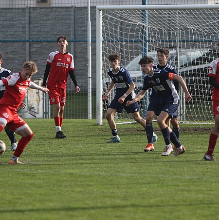 241116 - Nový Bydžov RMSK Cidlina - H.Králové Slavia - 3.Česká liga dorostu U17 - sk. C - ©ZH Zápis o utkání © Zdeněk Hrobský