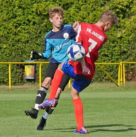 250806 - Č.Skalice - Jaroměř - přípravné utkání U17 - ©VM