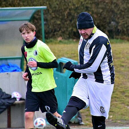 250301 - Rychnov dorost - Doudleby muži - Přípravný zápas - ©PR