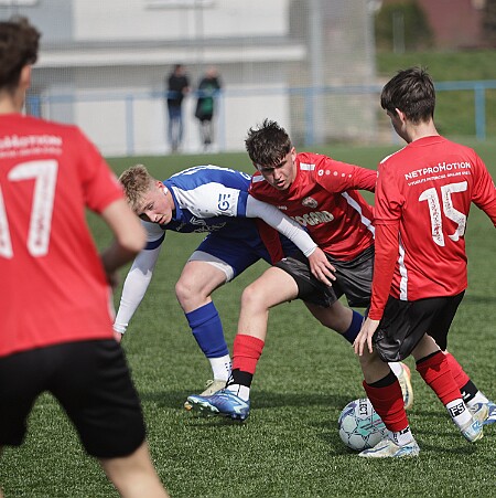 250405 - Chrudim - H.Králové Slavia - 3. liga dorostu U17 sk. C - ©ZH