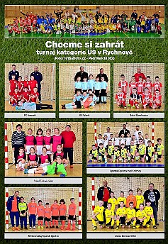 20220324 - Fotbal v kraji - Chceme si zahrát - turnaj U9 v Rychnově