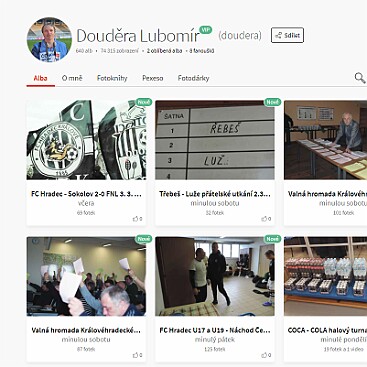 Fotogalerie pana Lubomíra Douděry