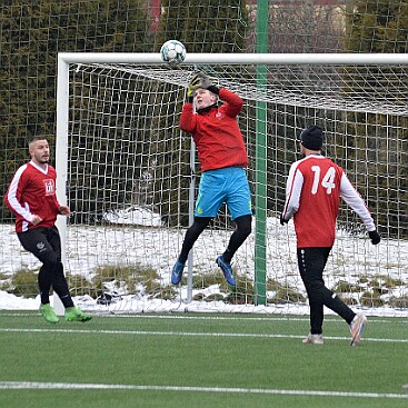 FK Náchod vs FC Slavia Hradec Králové 2-2 Přípravné utkání na jarní část sezóny 2024-2025