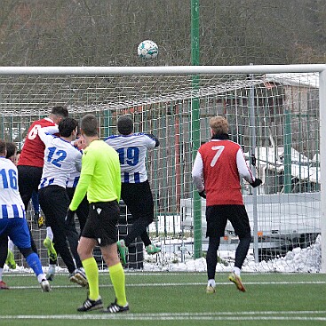 FK Náchod vs FC Slavia Hradec Králové 2-2 Přípravné utkání na jarní část sezóny 2024-2025