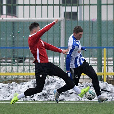 FK Náchod vs FC Slavia Hradec Králové 2-2 Přípravné utkání na jarní část sezóny 2024-2025