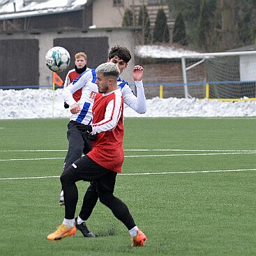 FK Náchod vs FC Slavia Hradec Králové 2-2 Přípravné utkání na jarní část sezóny 2024-2025