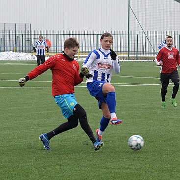 FK Náchod vs FC Slavia Hradec Králové 2-2 Přípravné utkání na jarní část sezóny 2024-2025