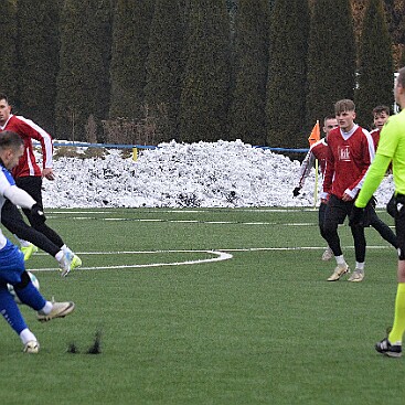 FK Náchod vs FC Slavia Hradec Králové 2-2 Přípravné utkání na jarní část sezóny 2024-2025