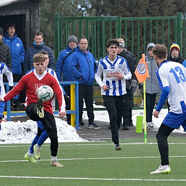 FK Náchod vs FC Slavia Hradec Králové 2-2 Přípravné utkání na jarní část sezóny 2024-2025