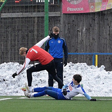 FK Náchod vs FC Slavia Hradec Králové 2-2 Přípravné utkání na jarní část sezóny 2024-2025