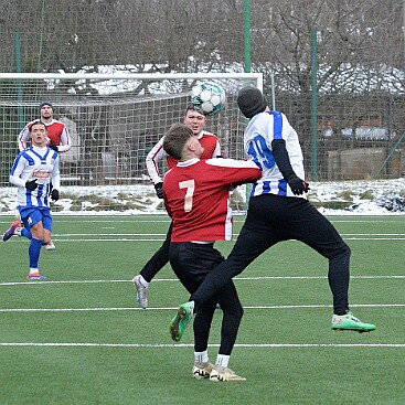 FK Náchod vs FC Slavia Hradec Králové 2-2 Přípravné utkání na jarní část sezóny 2024-2025