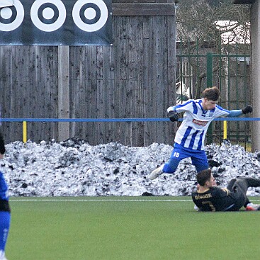 FK Náchod vs KS Górnik Walbrzych 3-1 Přípravné utkání na jarní část sezóny 2024-2025