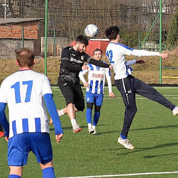 FK Náchod vs KS Zdrój Jedlina Zdrój 7-3 Přípravné utkání na jarní část sezóny 2024-2025