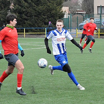 FK Náchod vs FK Horní Ředice 2-3 Přípravné utkání na jarní část sezóny 2024-2025