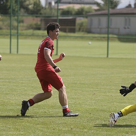 250723 - Slavia HK - Náchod - Přípravný zápas U19 - ©ZH © Zdenek Hrobský