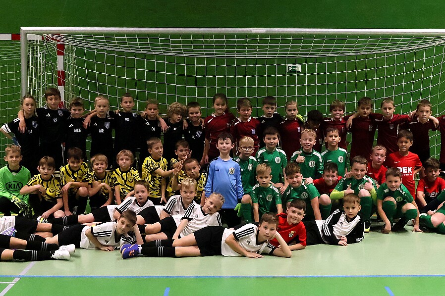 251122 - Jaroměř - Zimní liga přípravek 25-26 - ©PR Jaroměř - Černilov - Rychnov - Dvůr Králové - Velichovky - Předměřice Výsledky © Petr Reichl