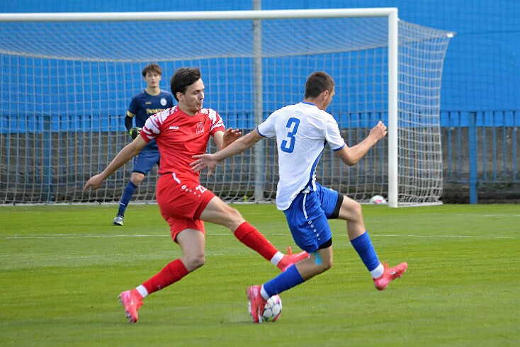 FK Náchod vs FK Jaroměř 3-0 5. česká fotbalová liga, ročník 2024/2025, 23. kolo