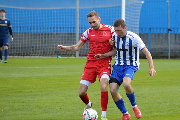 FK Náchod vs FK Jaroměř 3-0 5. česká fotbalová liga, ročník 2024/2025, 23. kolo