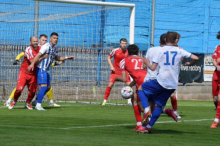 FK Náchod vs FK Jaroměř 3-0 5. česká fotbalová liga, ročník 2024/2025, 23. kolo